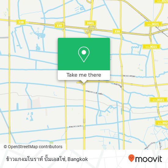 ข้าวแกงมโนราห์  ปั๊มเอสโซ่ map