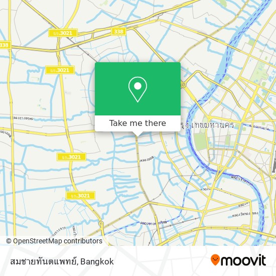 สมชายทันตแพทย์ map