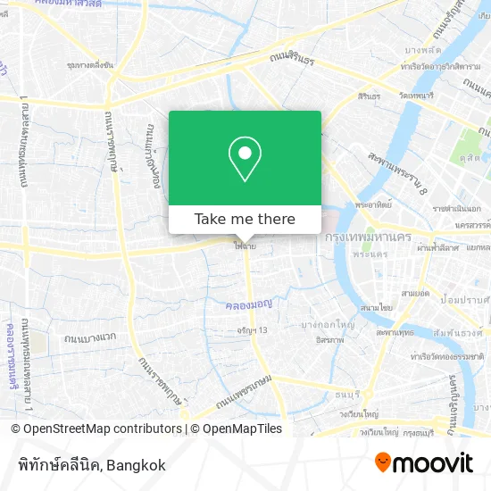 พิทักษ์คลีนิค map