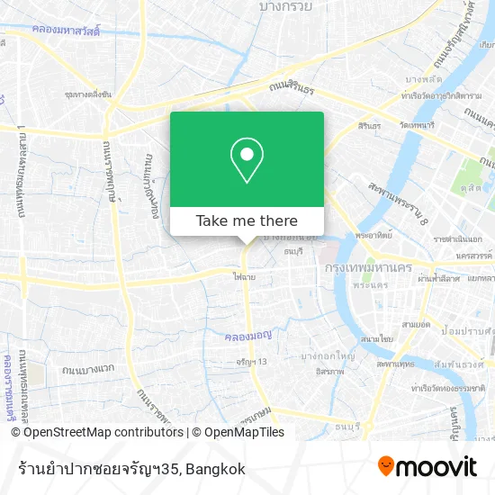 ร้านยำปากซอยจรัญฯ35 map