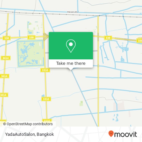 YadaAutoSalon map