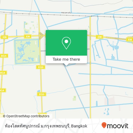 ห้องโสตทัศนูปกรณ์ ม.กรุงเทพธนบุรี map