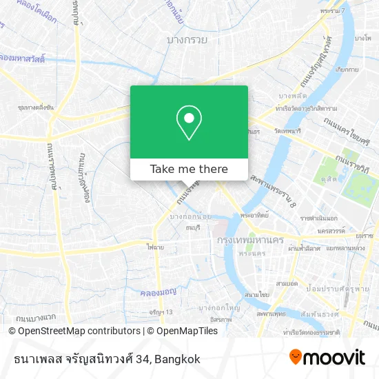 ธนาเพลส จรัญสนิทวงศ์ 34 map