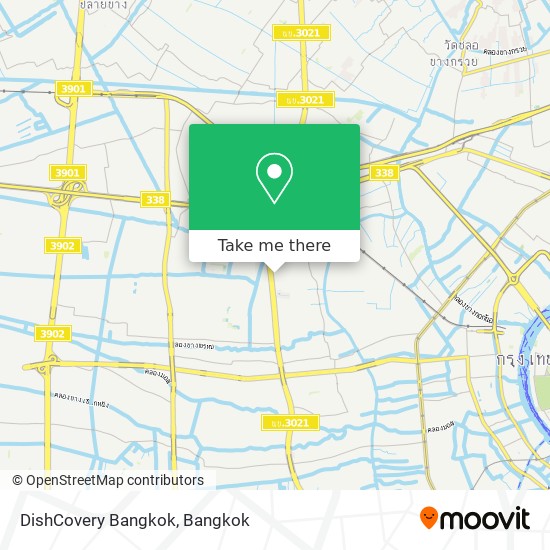DishCovery Bangkok map