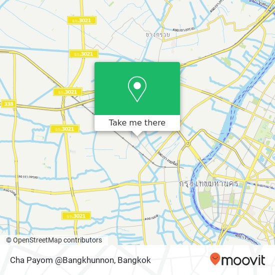 Cha Payom @Bangkhunnon map
