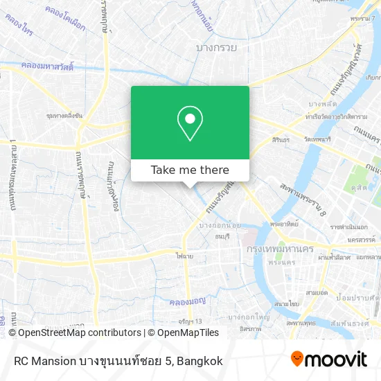 RC Mansion บางขุนนนท์ซอย 5 map