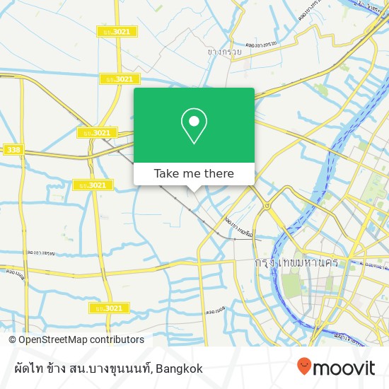 ผัดไท ข้าง สน.บางขุนนนท์ map