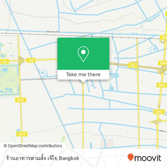 ร้านอาหารตามสั้ง เจ้ใจ map