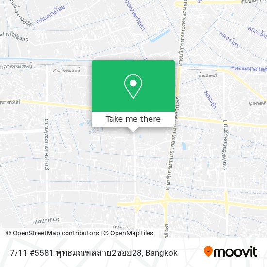 7/11 #5581 พุทธมณฑลสาย2ซอย28 map