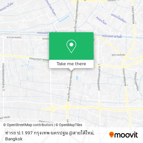 ท่ารถ ป.1 997 กรุงเทพ-นครปฐม @สายใต้ใหม่ map