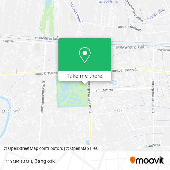 กรมศาสนา map