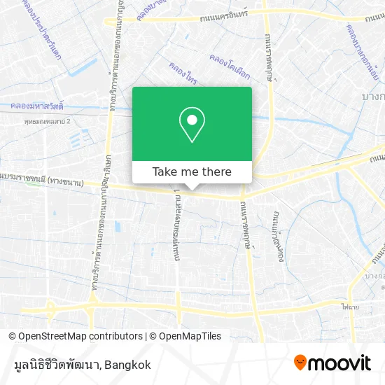 มูลนิธิชีวิตพัฒนา map