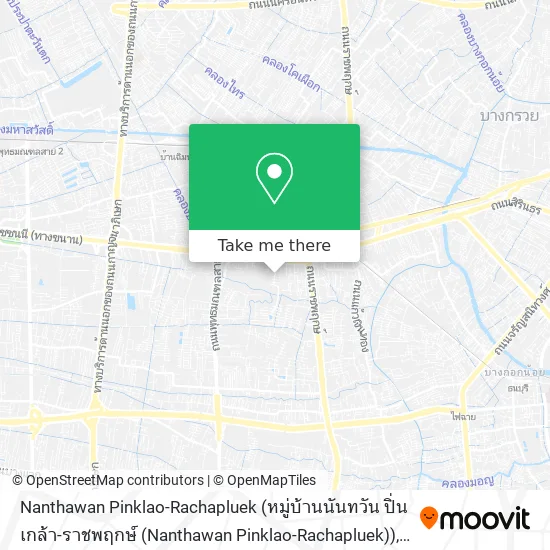 Nanthawan Pinklao-Rachapluek (หมู่บ้านนันทวัน ปิ่นเกล้า-ราชพฤกษ์ (Nanthawan Pinklao-Rachapluek)) map