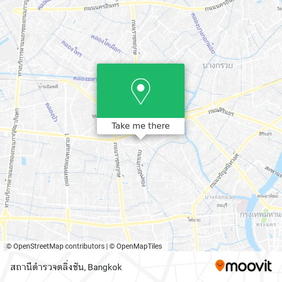 สถานีตำรวจตลิ่งชัน map