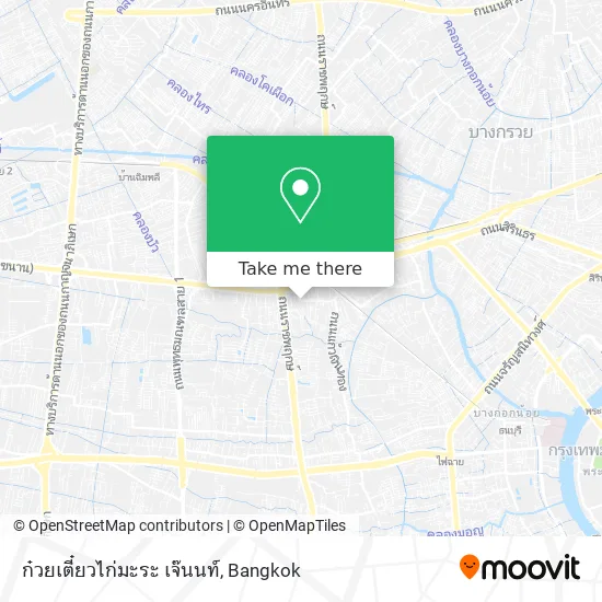 ก๋วยเตี๋ยวไก่มะระ เจ๊นนท์ map