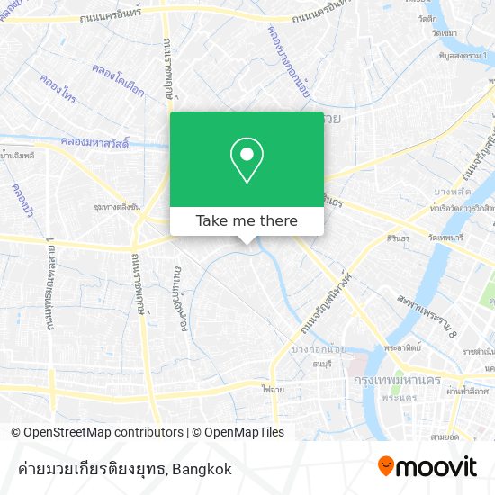 ค่ายมวยเกียรติยงยุทธ map