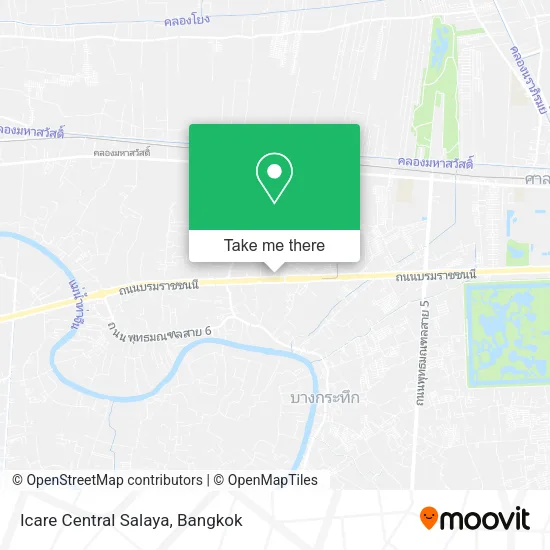 Icare Central Salaya map