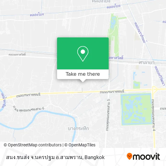 สนง.ขนส่ง จ.นครปฐม อ.สามพราน map