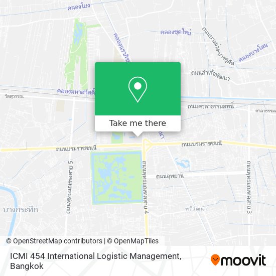 ICMI 454 International Logistic Management map