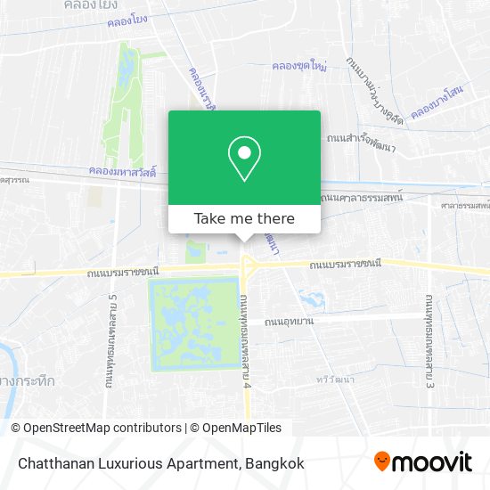 Chatthanan Luxurious Apartment map