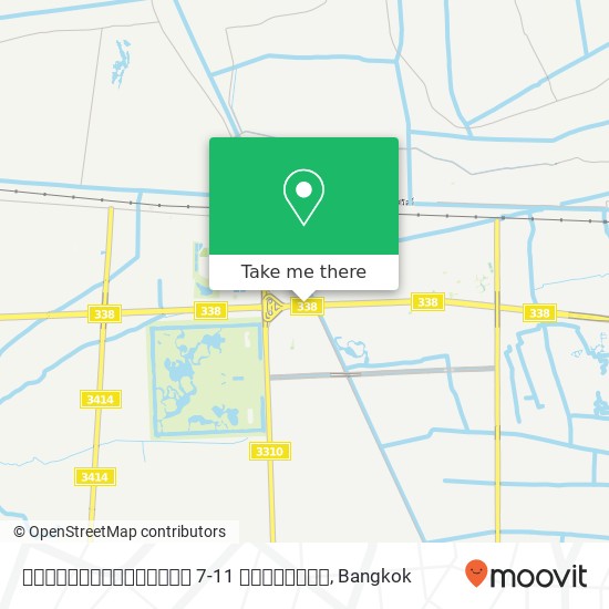 ป้ายรถเมลล์หน้า 7-11 ทวีวัฒนา map