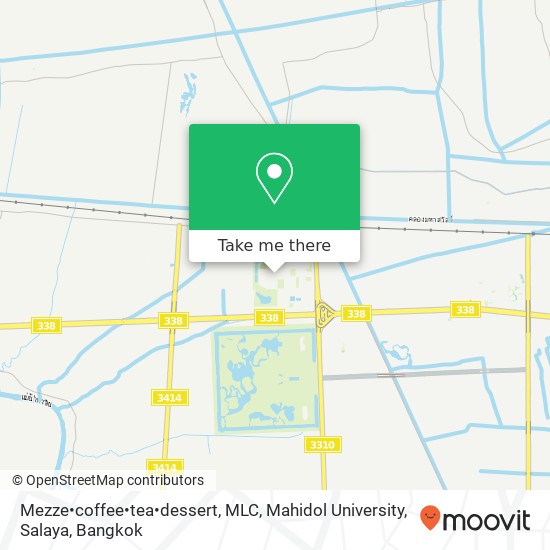 Mezze•coffee•tea•dessert, MLC, Mahidol University, Salaya map