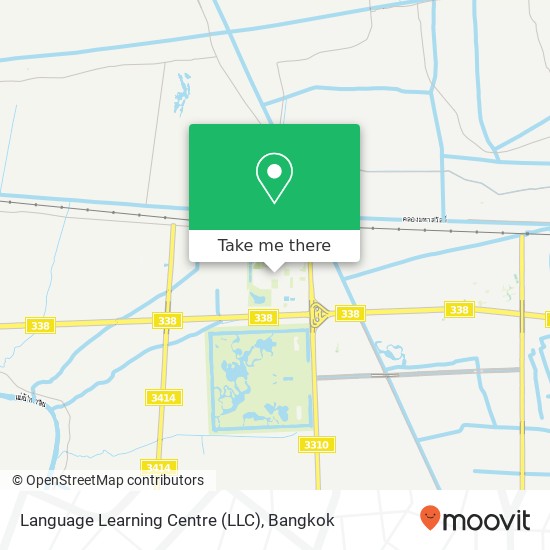 Language Learning Centre (LLC) map