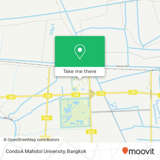 CondoA Mahidol University map