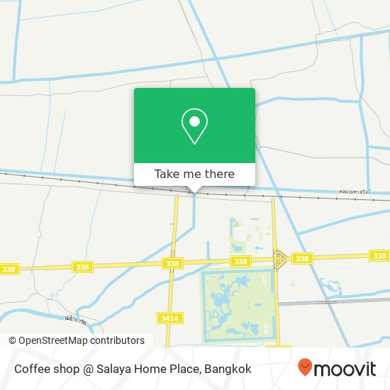 Coffee shop @ Salaya Home Place map