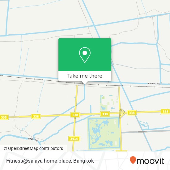 Fitness@salaya home place map