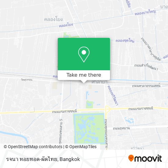 รจนา หอยทอด-ผัดไทย map