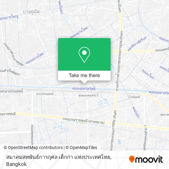 สมาคมสหพันธ์การกุศล เต็กก่า แห่งประเทศไทย map