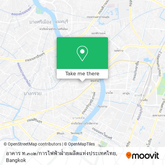 อาคาร ท.๓๐๒ / การไฟฟ้าฝ่่ายผลิตแห่งประเทศไทย map