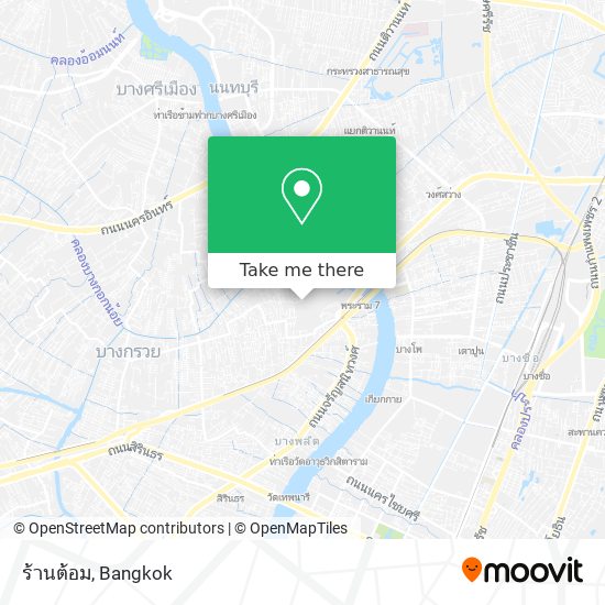 ร้านต้อม map