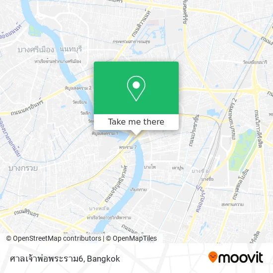 ศาลเจ้าพ่อพระราม6 map