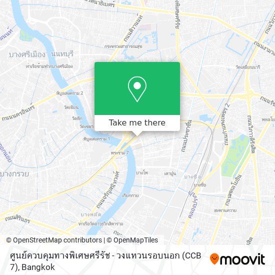 ศูนย์ควบคุมทางพิเศษศรีรัช - วงแหวนรอบนอก (CCB 7) map