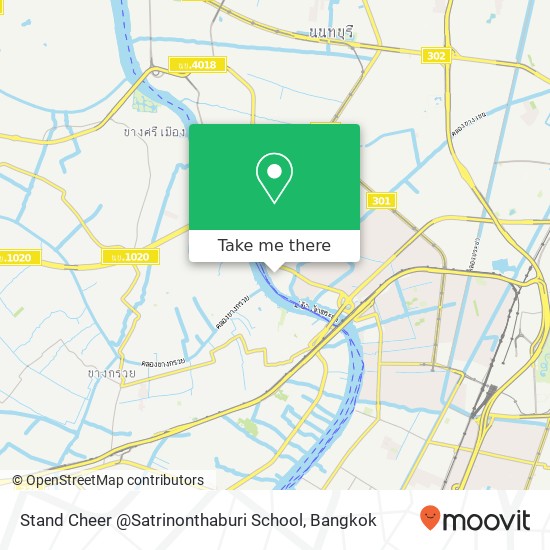 Stand Cheer @Satrinonthaburi School map