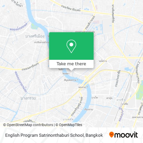 English Program Satrinonthaburi School map