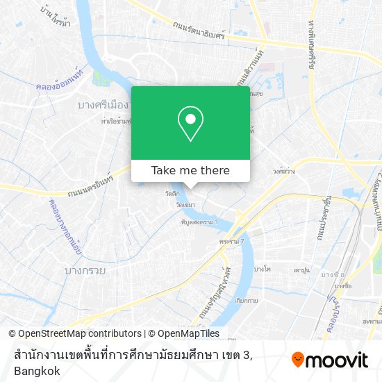 สำนักงานเขตพื้นที่การศึกษามัธยมศึกษา เขต 3 map