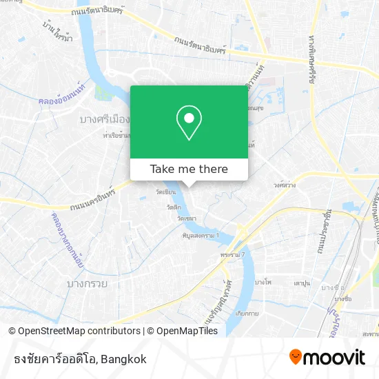 ธงชัยคาร์ออดิโอ map