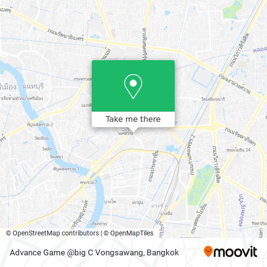 Advance Game @big C Vongsawang map