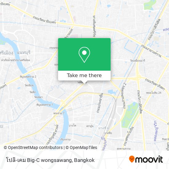 โปลิ-เคม Big-C wongsawang map
