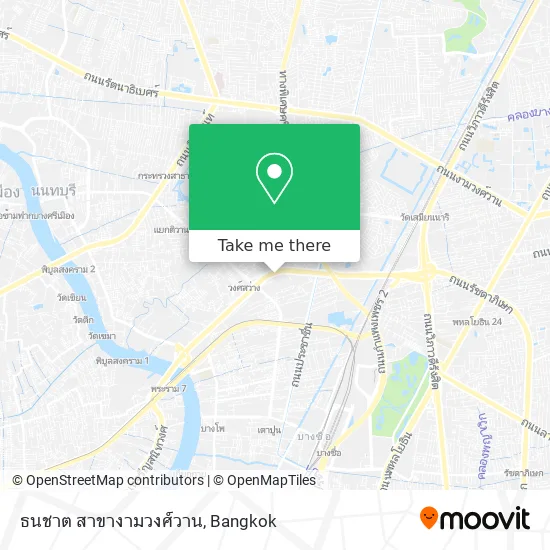 ธนชาต สาขางามวงศ์วาน map