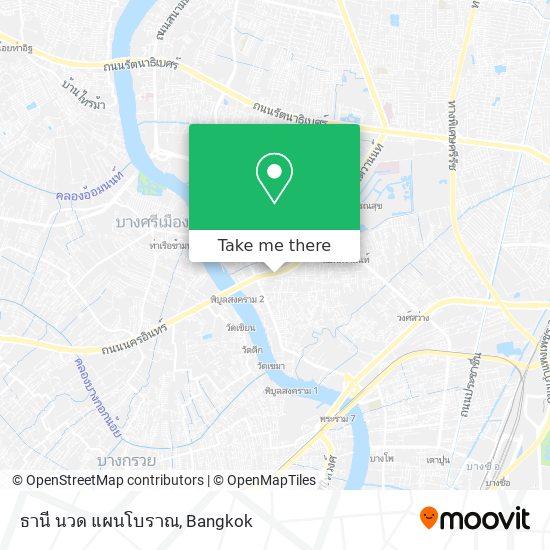 ธานี นวด แผนโบราณ map