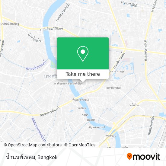 น้ำนนท์เพลส map