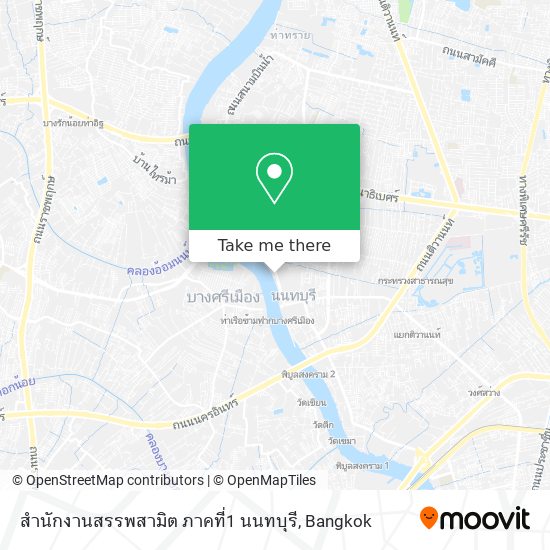 สำนักงานสรรพสามิต ภาคที่1 นนทบุรี map