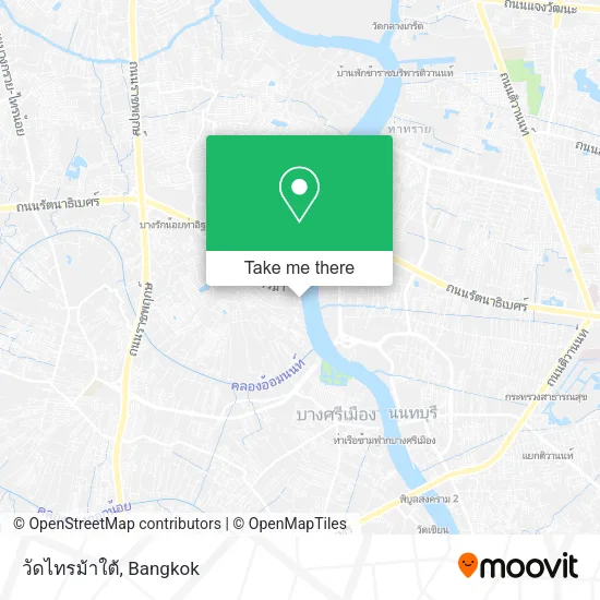 วัดไทรม้าใต้ map
