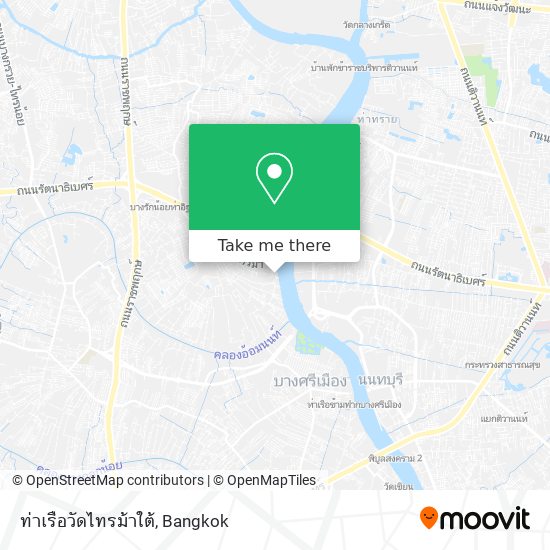 ท่าเรือวัดไทรม้าใต้ map