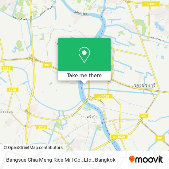 Bangsue Chia Meng Rice Mill Co., Ltd. map