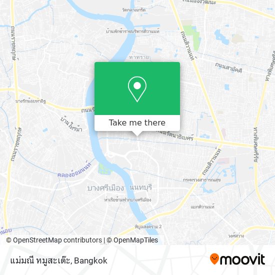 แม่มณี หมูสะเต๊ะ map